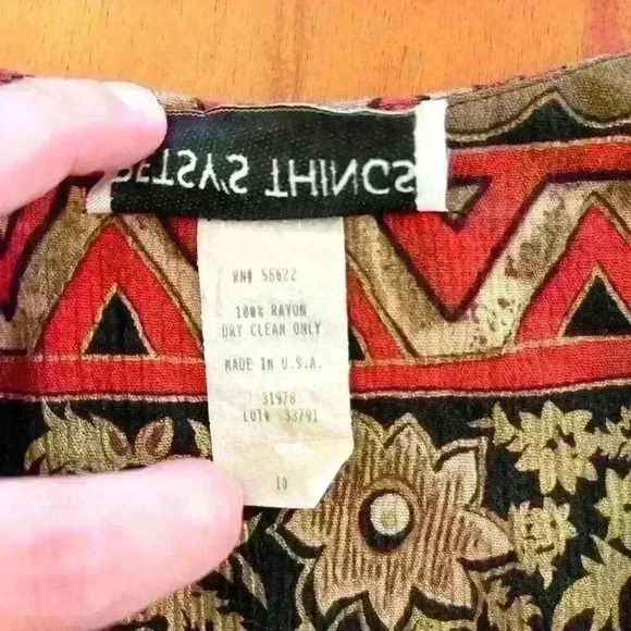 Vintage Boho Pattern Paisleys Hippie Cottagecore Festival  V Neck Maxi Dress. - Picture 6 of 15